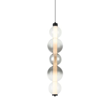 LED-rippvalgusti kaablil LUMMI LED/19W/230V must/suitsuhall