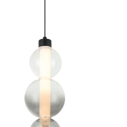 LED-rippvalgusti kaablil LUMMI LED/19W/230V must/suitsuhall
