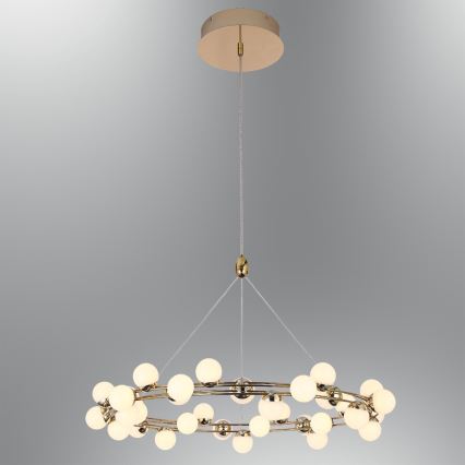 LED-rippvalgusti kaablil MARS LED/50W/230V 3000K kuldne