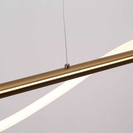 LED-rippvalgusti kaablil MELECA LED/24W/230V 3000/4000/6000K 100 cm kuldne