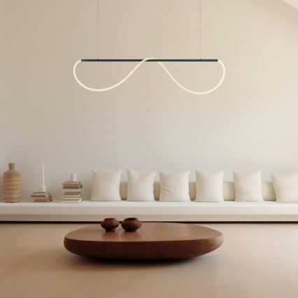 LED-rippvalgusti kaablil MELECA LED/36W/230V 3000/4000/6000K 160 cm must