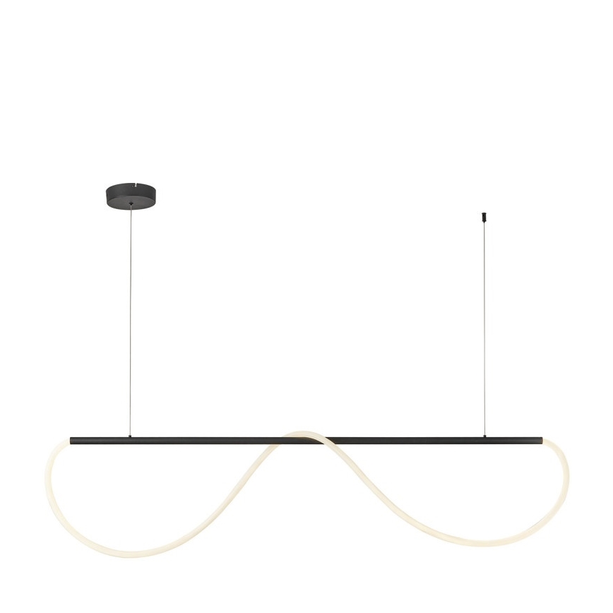 LED-rippvalgusti kaablil MELECA LED/36W/230V 3000/4000/6000K 160 cm must