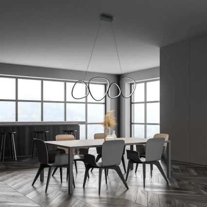 LED-rippvalgusti kaablil PETRA LED/48W/230V 4000K must