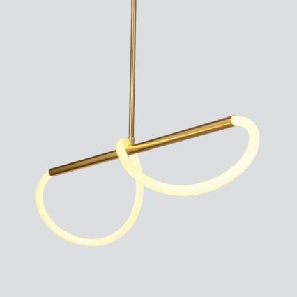 LED rippvalgusti kaablil SUPREME LED/18W/230V 80 cm kuldne