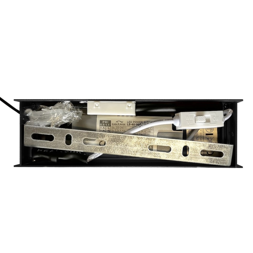 LED-rippvalgusti kaablile LINEA LED/36W/230V 3000/4000/5700K CRI 90 must