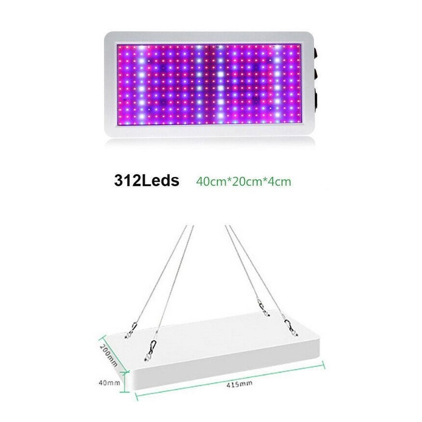 LED Rippvalgusti kasvavatele taimedele LED/36W/230V IP44