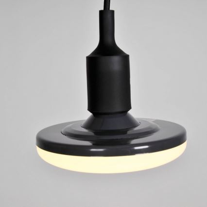 LED-rippvalgusti KIKI 1xE27/10W/230V must