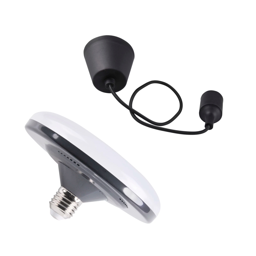 LED-rippvalgusti KIKI 1xE27/10W/230V must