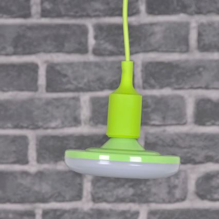 LED-rippvalgusti KIKI 1xE27/10W/230V roheline