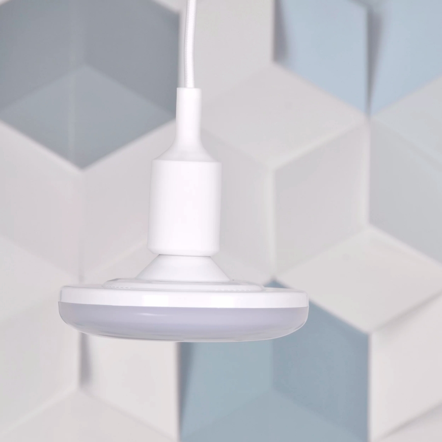 LED-rippvalgusti KIKI 1xE27/10W/230V valge