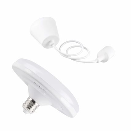 LED-rippvalgusti KIKI 1xE27/10W/230V valge