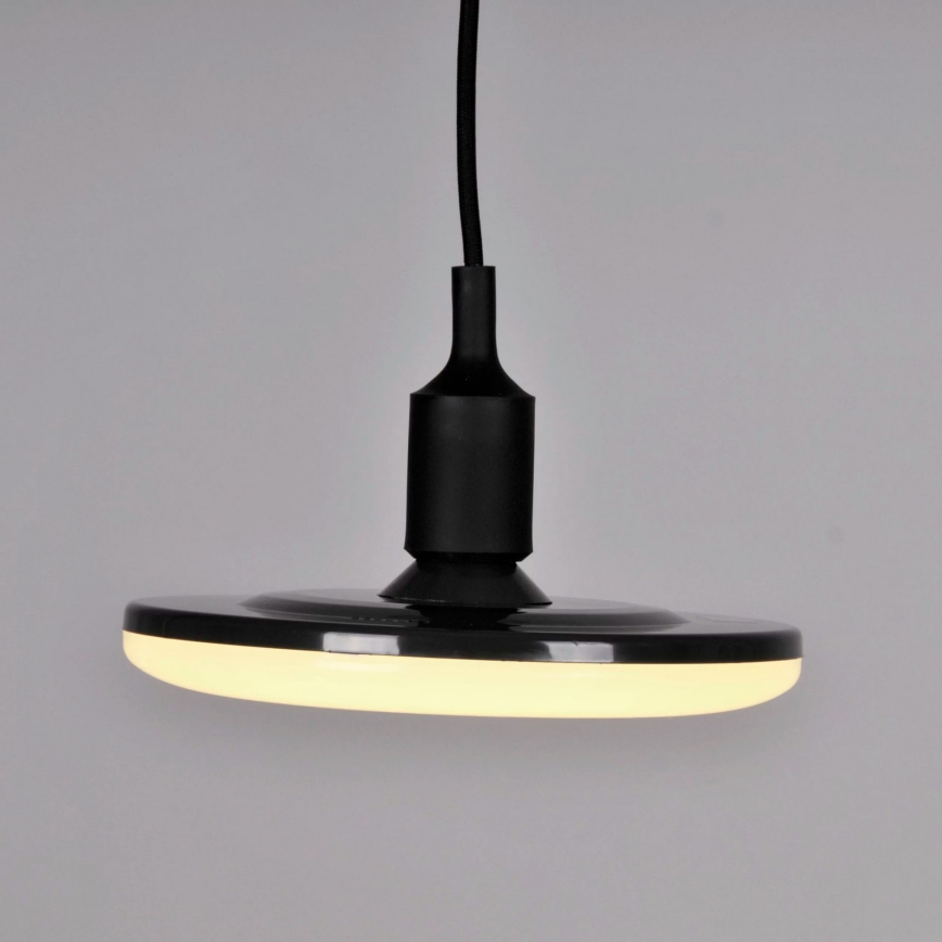 LED-rippvalgusti KIKI 1xE27/15W/230V must