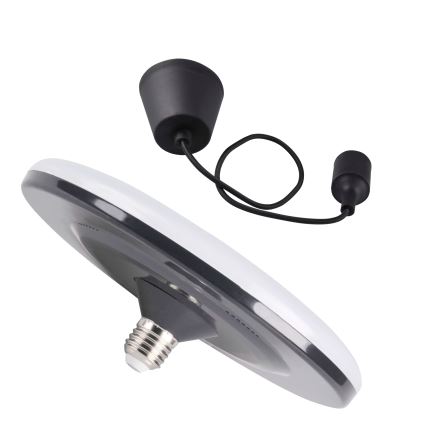 LED-rippvalgusti KIKI 1xE27/15W/230V must