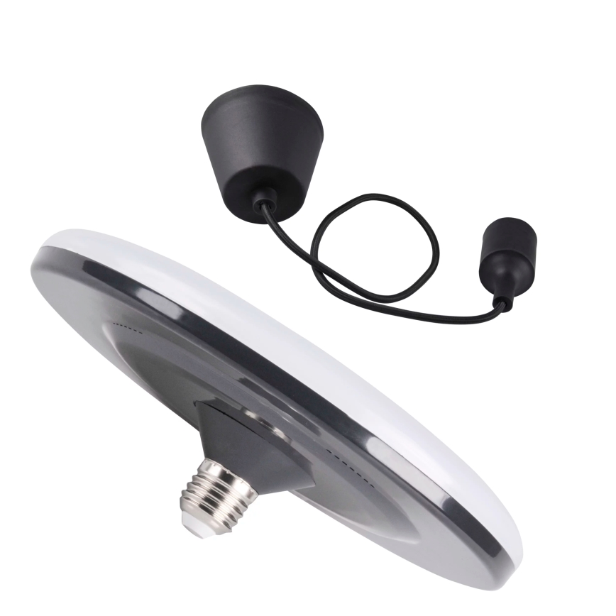 LED-rippvalgusti KIKI 1xE27/15W/230V must