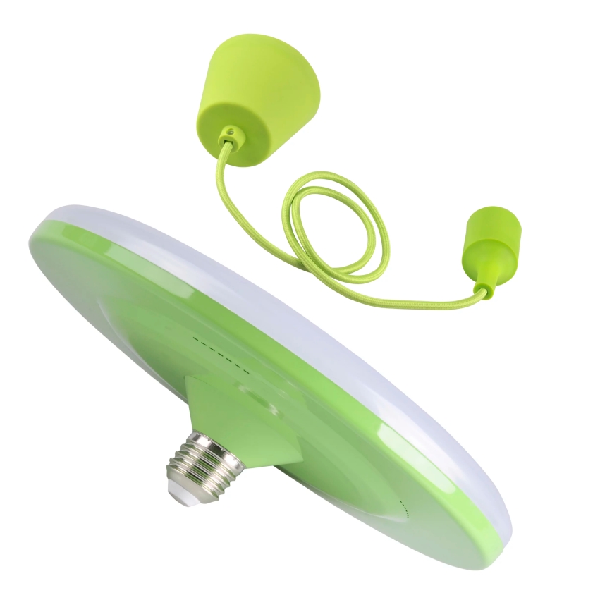 LED-rippvalgusti KIKI 1xE27/15W/230V roheline