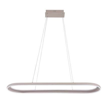 LED-rippvalgusti riputuskaabliga CASHMERE LED/80W/230V 30x100 cm valge