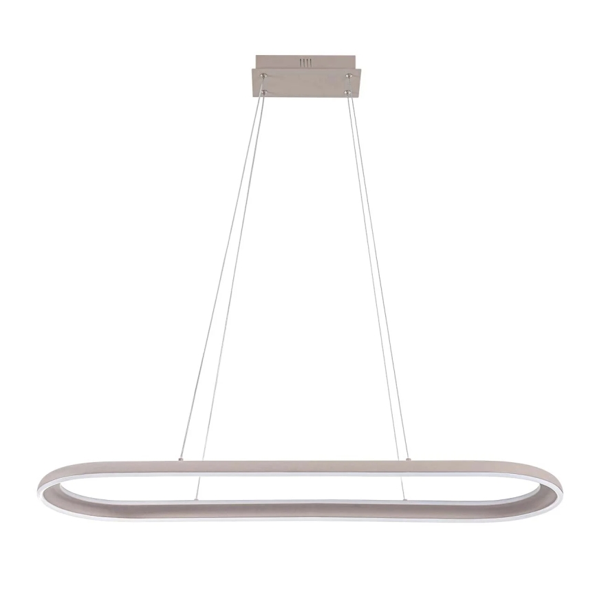 LED-rippvalgusti riputuskaabliga CASHMERE LED/80W/230V 30x100 cm valge