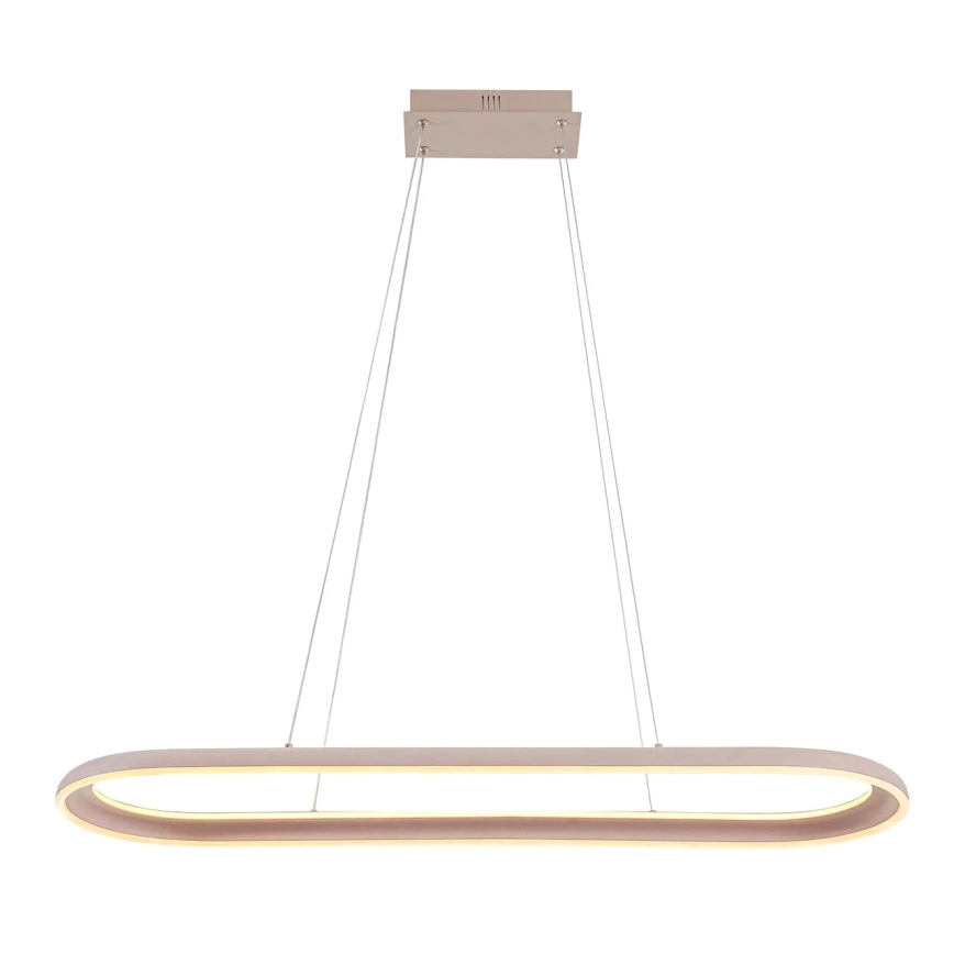 LED-rippvalgusti riputuskaabliga CASHMERE LED/80W/230V 30x100 cm valge