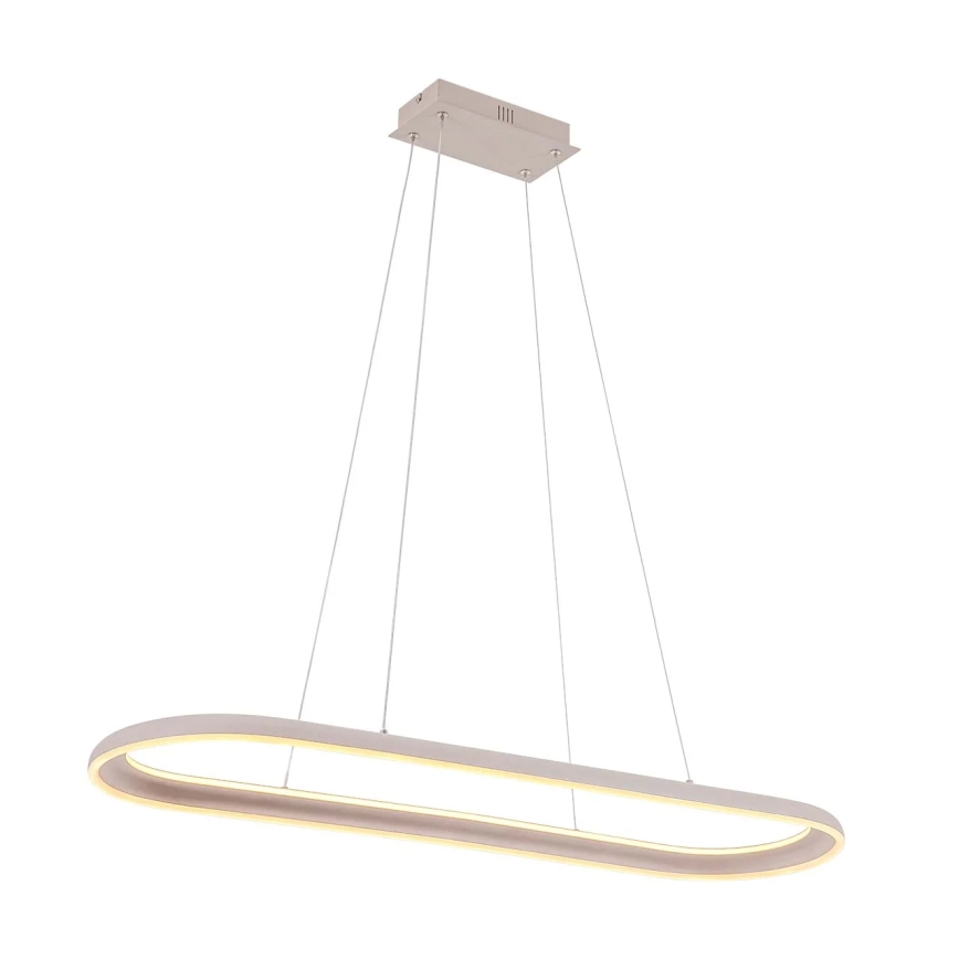 LED-rippvalgusti riputuskaabliga CASHMERE LED/80W/230V 30x100 cm valge