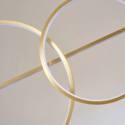 LED-rippvalgusti riputuskaabliga LAURA LED/42W/230V kuldne