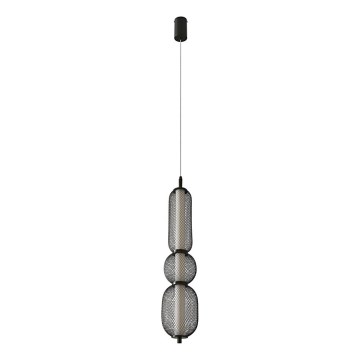 LED riputl lamp PUMA LED/15W/230V 14 cm musta