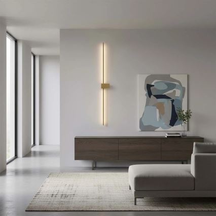 LED seinavalgusti AISHA LED/20W/230V 4000K 120 cm kuldne