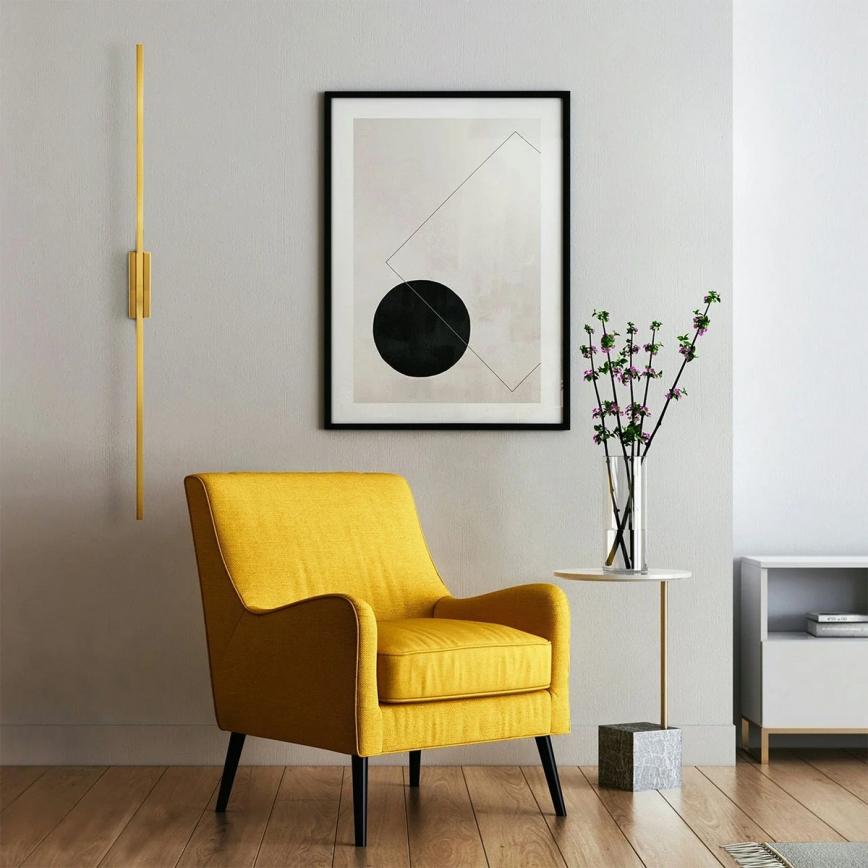 LED seinavalgusti AISHA LED/20W/230V 4000K 120 cm kuldne