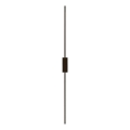LED-seinavalgusti AISHA LED/20W/230V 4000K 120 cm must