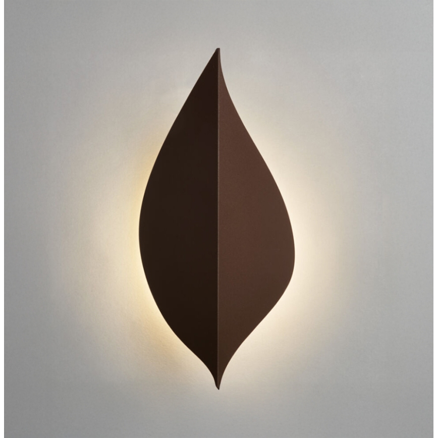 LED-seinavalgusti AMALFI LED/10W/230V pruun