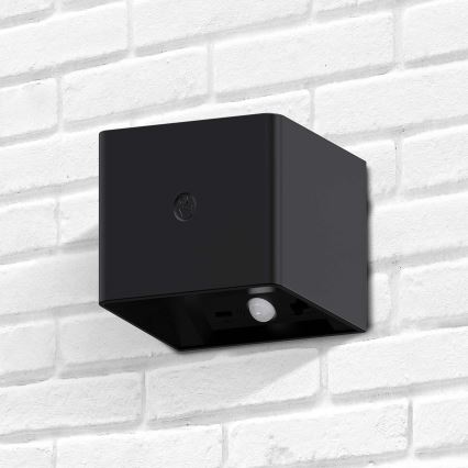 LED Hämardatav puutetundlik seinavalgusti anduriga MIRI LED/2,5W/3,7V 3000/4000/6400K 4000 mAh must