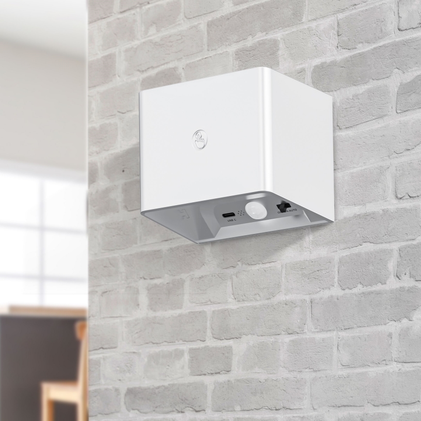 LED Hämardatav sein puutetundlik valgusti anduriga MIRI LED/2,5W/3,7V 3000/4000/6400K 4000 mAh valge