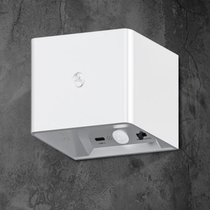 LED Hämardatav sein puutetundlik valgusti anduriga MIRI LED/2,5W/3,7V 3000/4000/6400K 4000 mAh valge