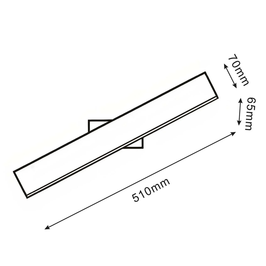LED-seinavalgusti BERNADETTA LED/10W/230V 4000K valge