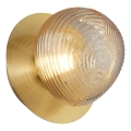 LED seinavalgusti BOLLA LED/3W/230V kuldne/suitsune beež