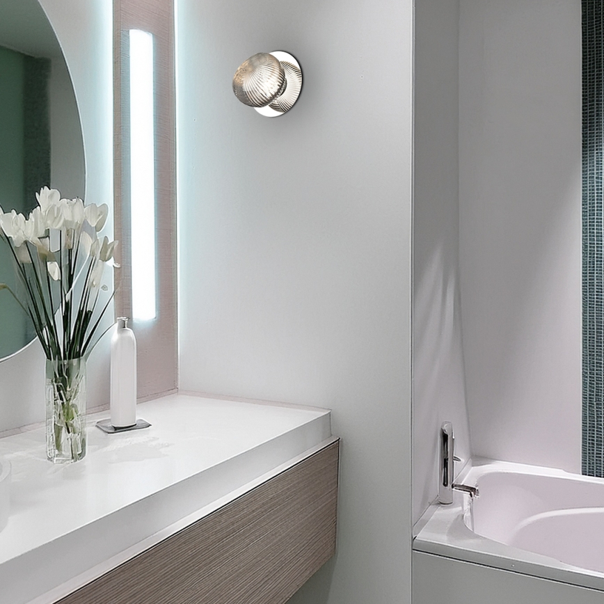 LED Seinavalgusti BOLLA LED/3W/230V läikiv kroom
