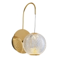 LED seinavalgusti CREMONA LED/5W/230V 3000K kuldne