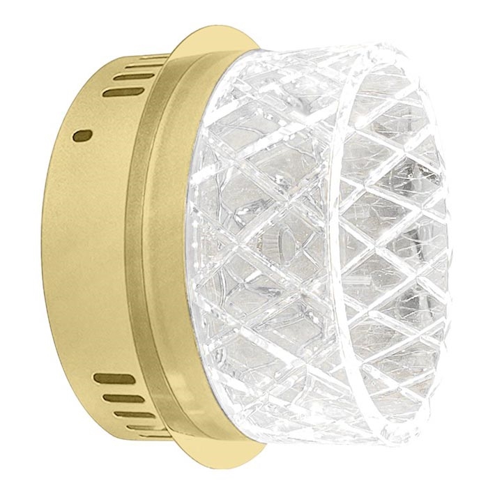 LED Seinavalgusti ELEGANCE LED/9W/230V kuldne