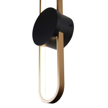 LED-seinavalgusti FLORENTYNA LED/24W/230V 4000K kuldne/must