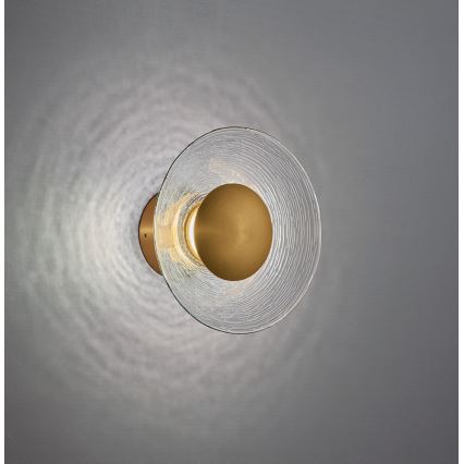 LED-seinavalgusti GLAMOUR LED/9W/230V kuldne