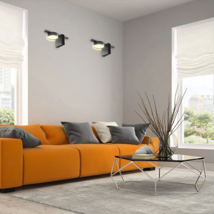 LED Seinavalgusti JOY 1xGX53/6W/230V must