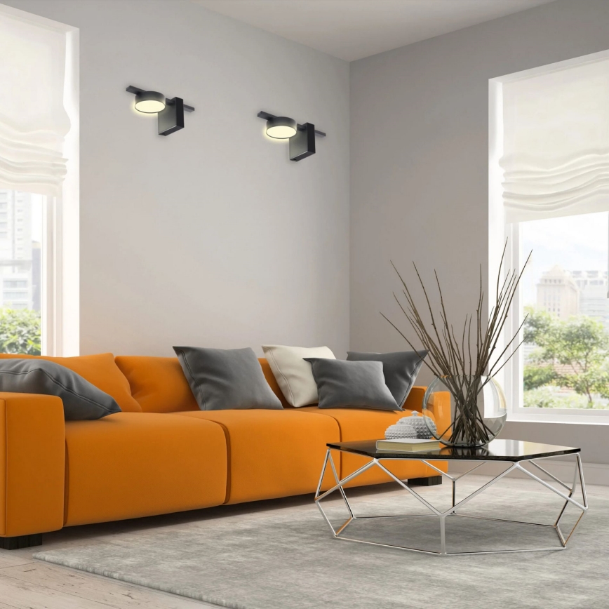 LED Seinavalgusti JOY 1xGX53/6W/230V must