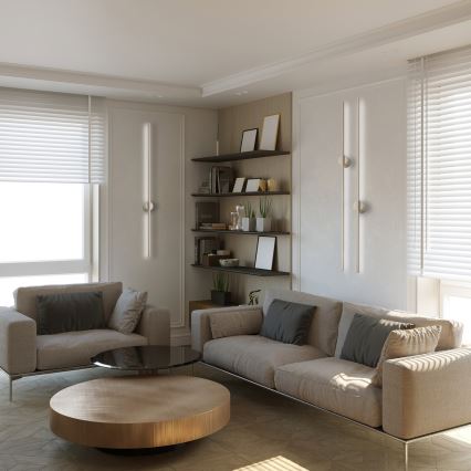 LED seinavalgusti LANA LED/12W/230V 4000K beež