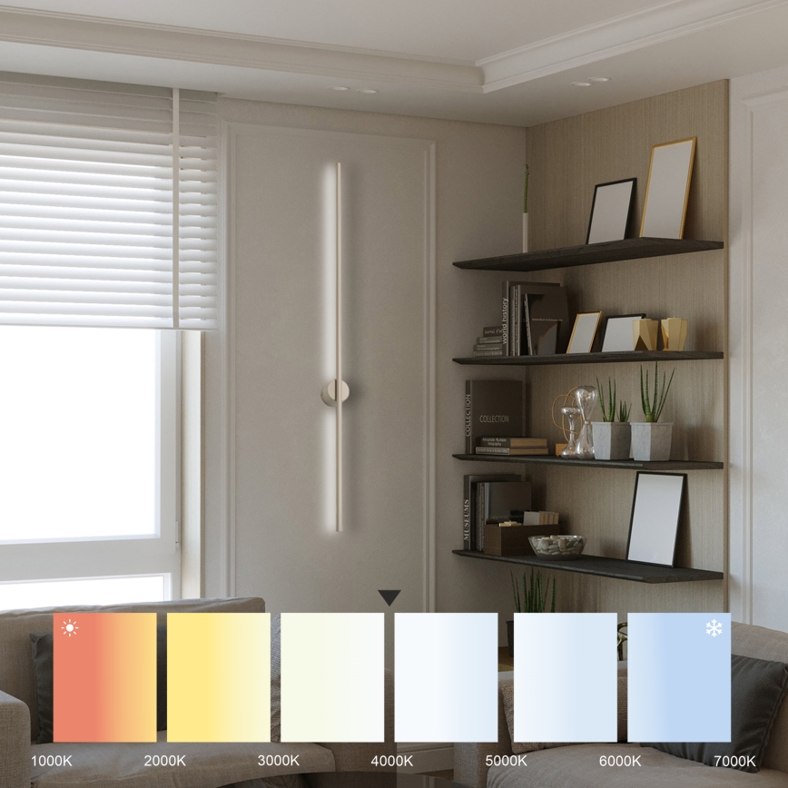 LED seinavalgusti LANA LED/12W/230V 4000K beež