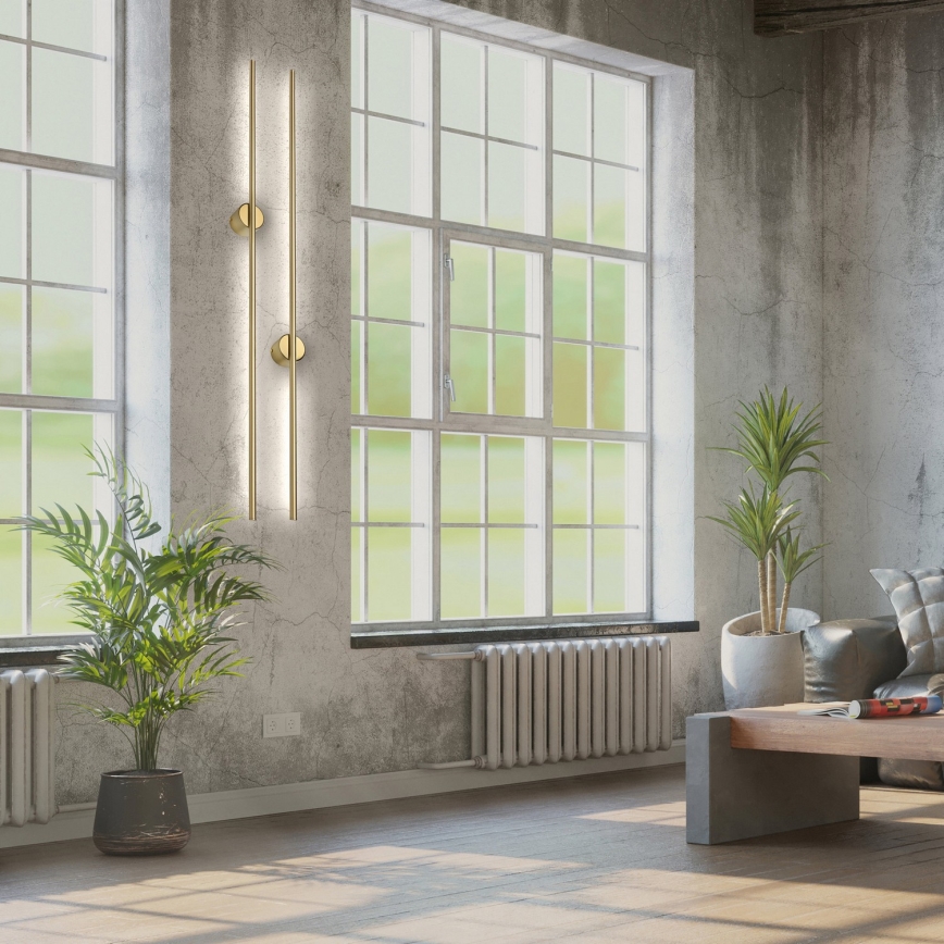 LED seinavalgusti LANA LED/12W/230V 4000K matt-kuldne