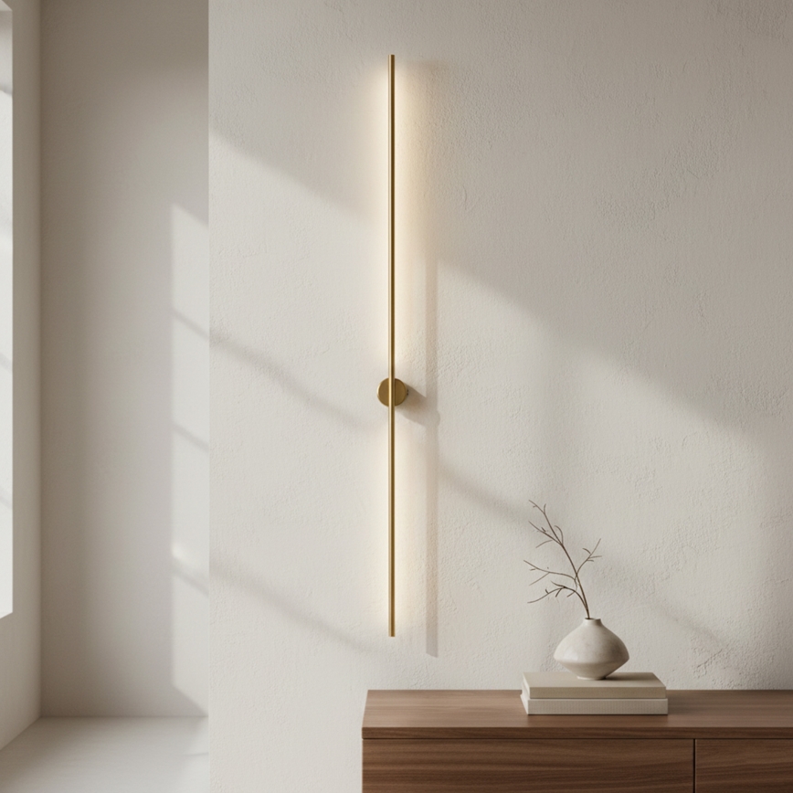 LED seinavalgusti LANA LED/12W/230V 4000K matt-kuldne