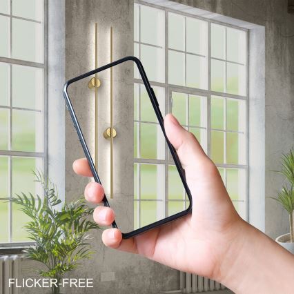 LED seinavalgusti LANA LED/12W/230V 4000K matt-kuldne