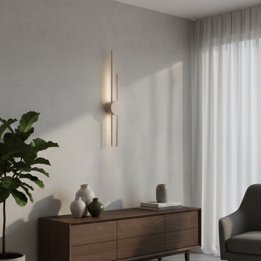 LED seinavalgusti LANA LED/15W/230V 4000K beež