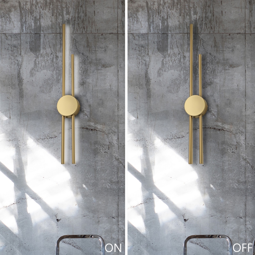 LED-seinavalgusti LANA LED/15W/230V 4000K matt kuldne