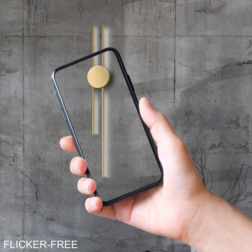 LED-seinavalgusti LANA LED/15W/230V 4000K matt kuldne