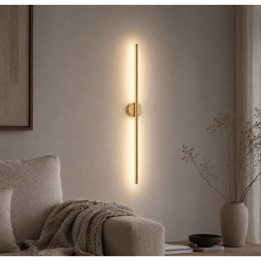 LED seinavalgusti LANA LED/7W/230V 4000K kuldne